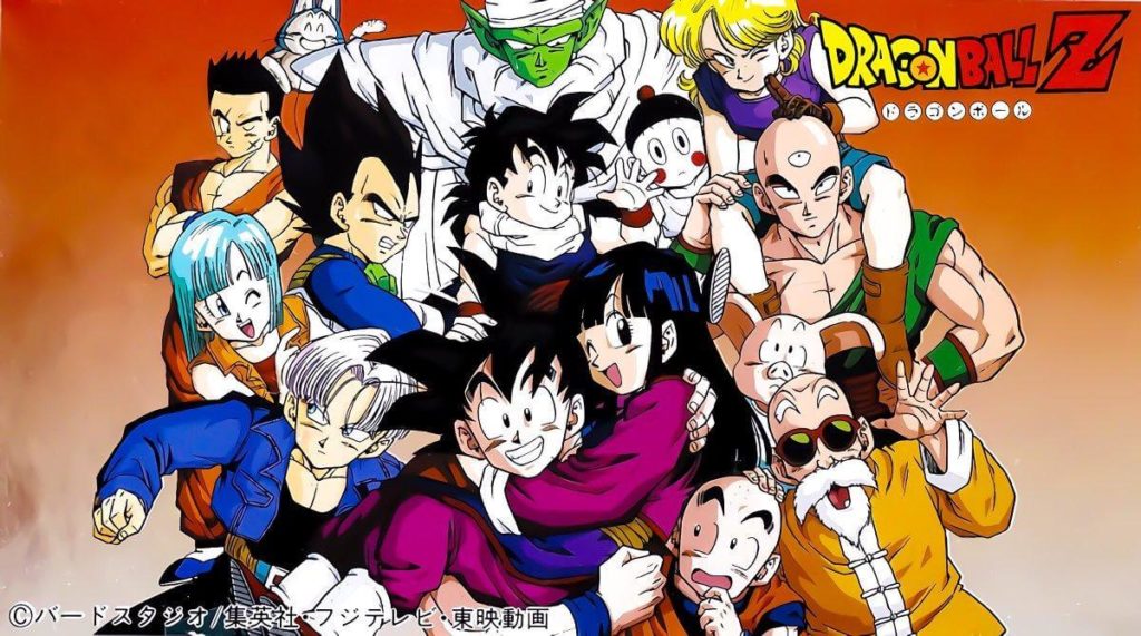 dragon ball z personajes anime