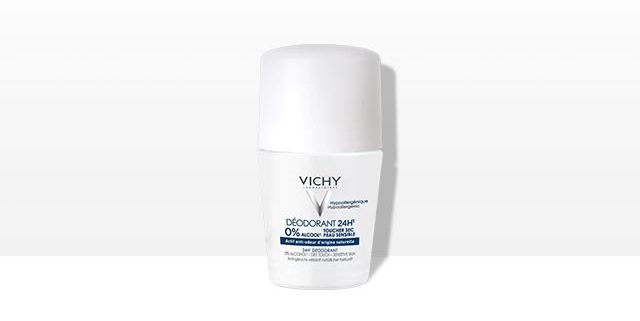 Vichy Desodorante Roll-On sin Sales de Aluminio 24 H