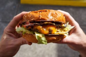 hamburguesa con queso